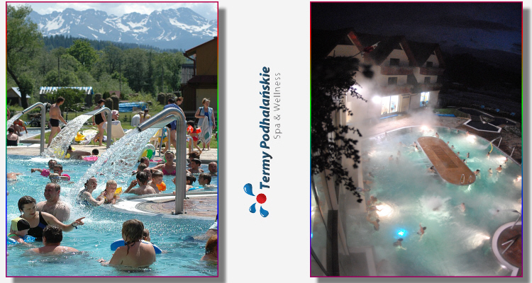 Termy Podhala�skie Park Wodny w polskich Tatrach Szaflary